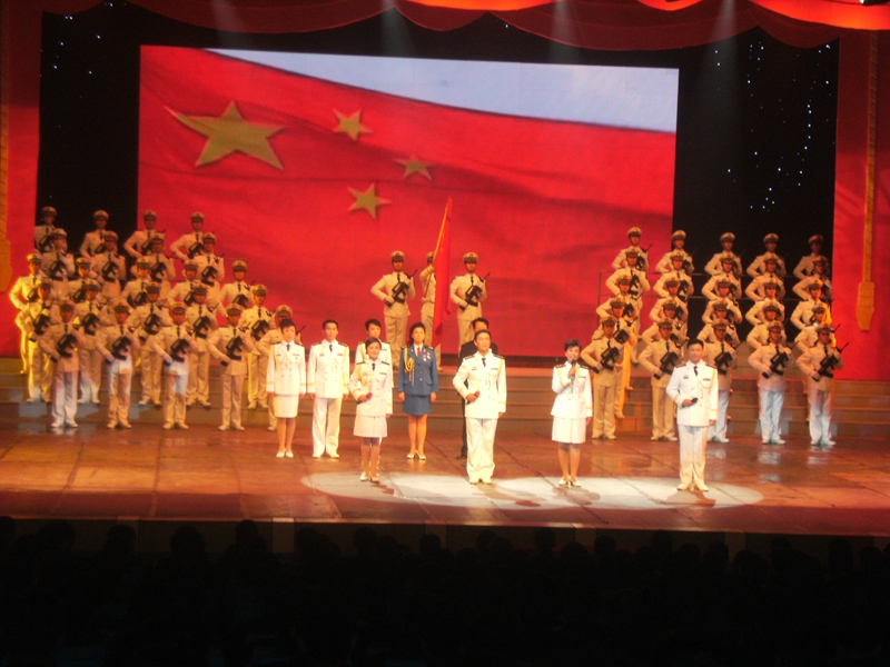 大连海军舰艇学院舞台