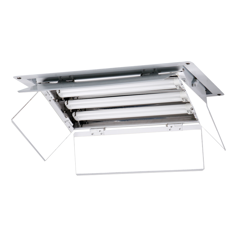 built-in tricolor fluorescent light